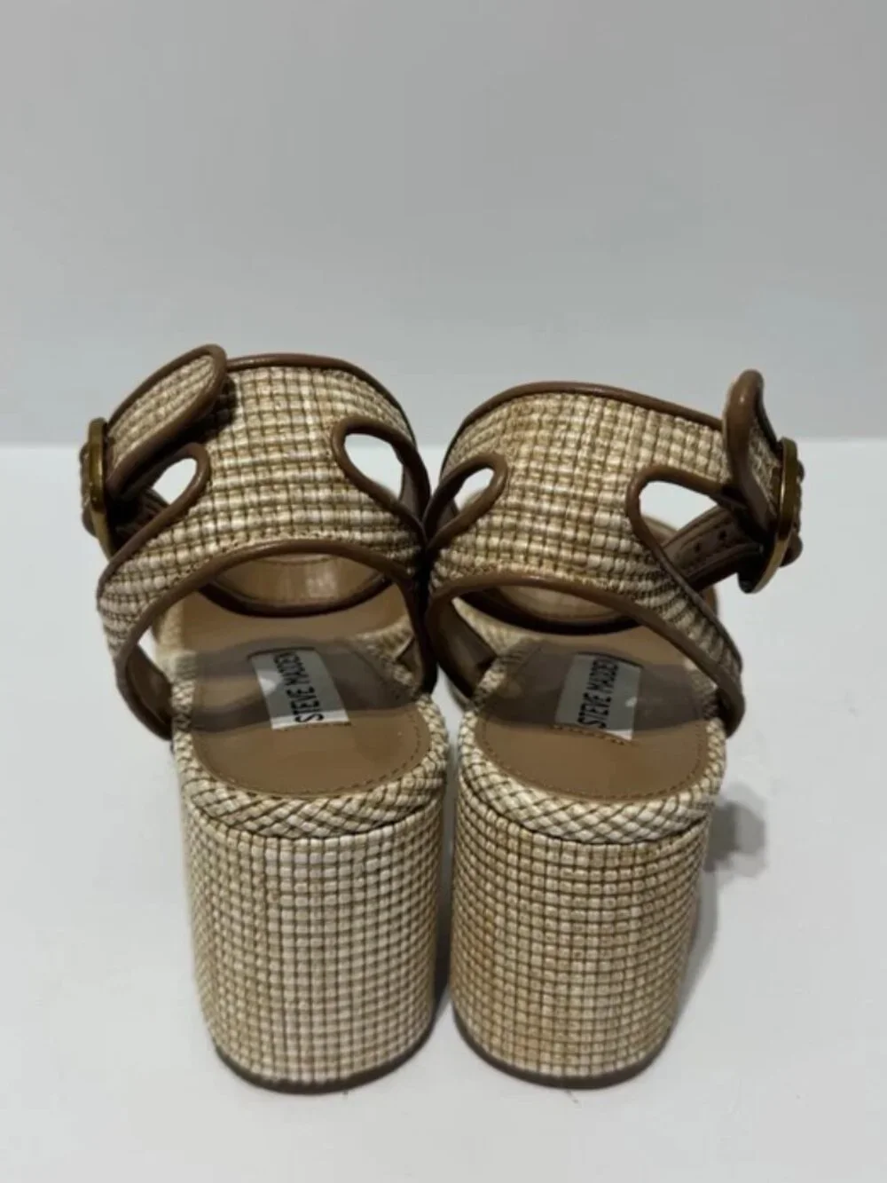 Steve Madden Womens Ivee Sandals Tan Size 7 M